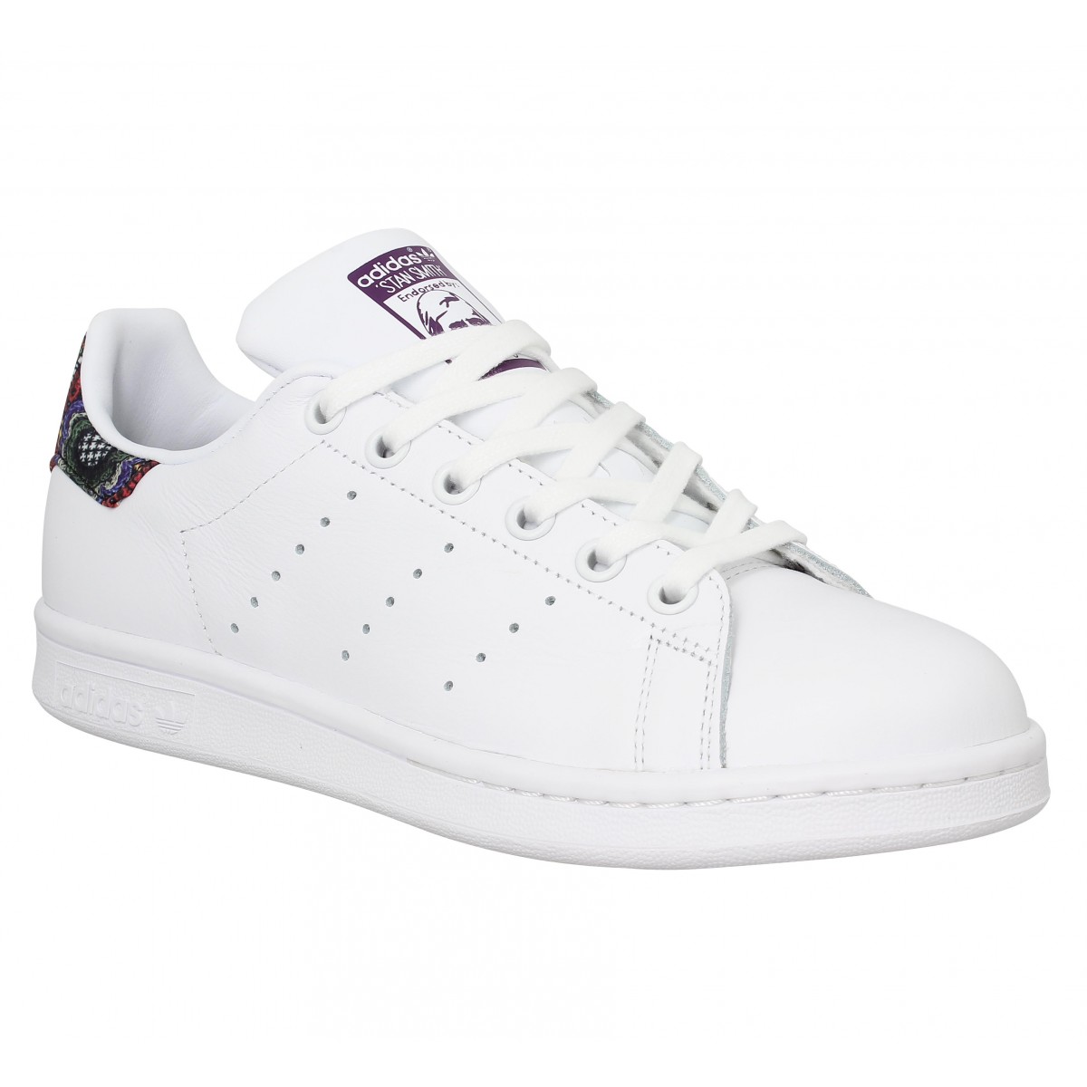 adidas stan smith cuir blanc